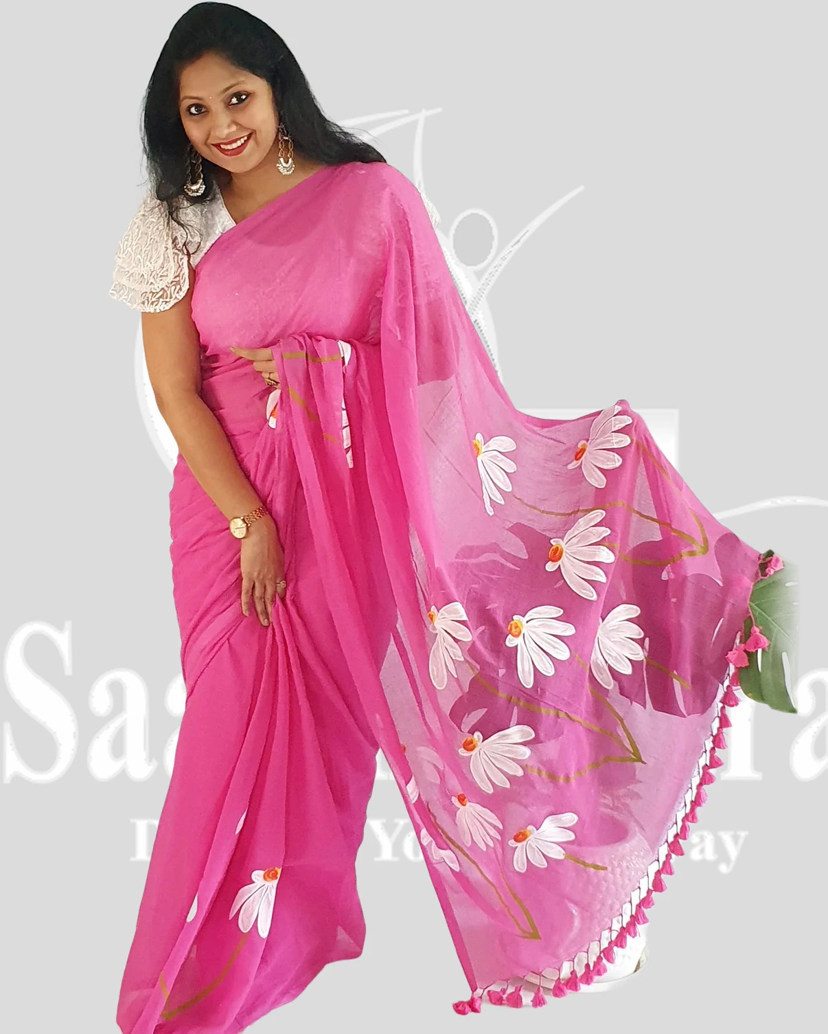 Handcrafted Saree 5